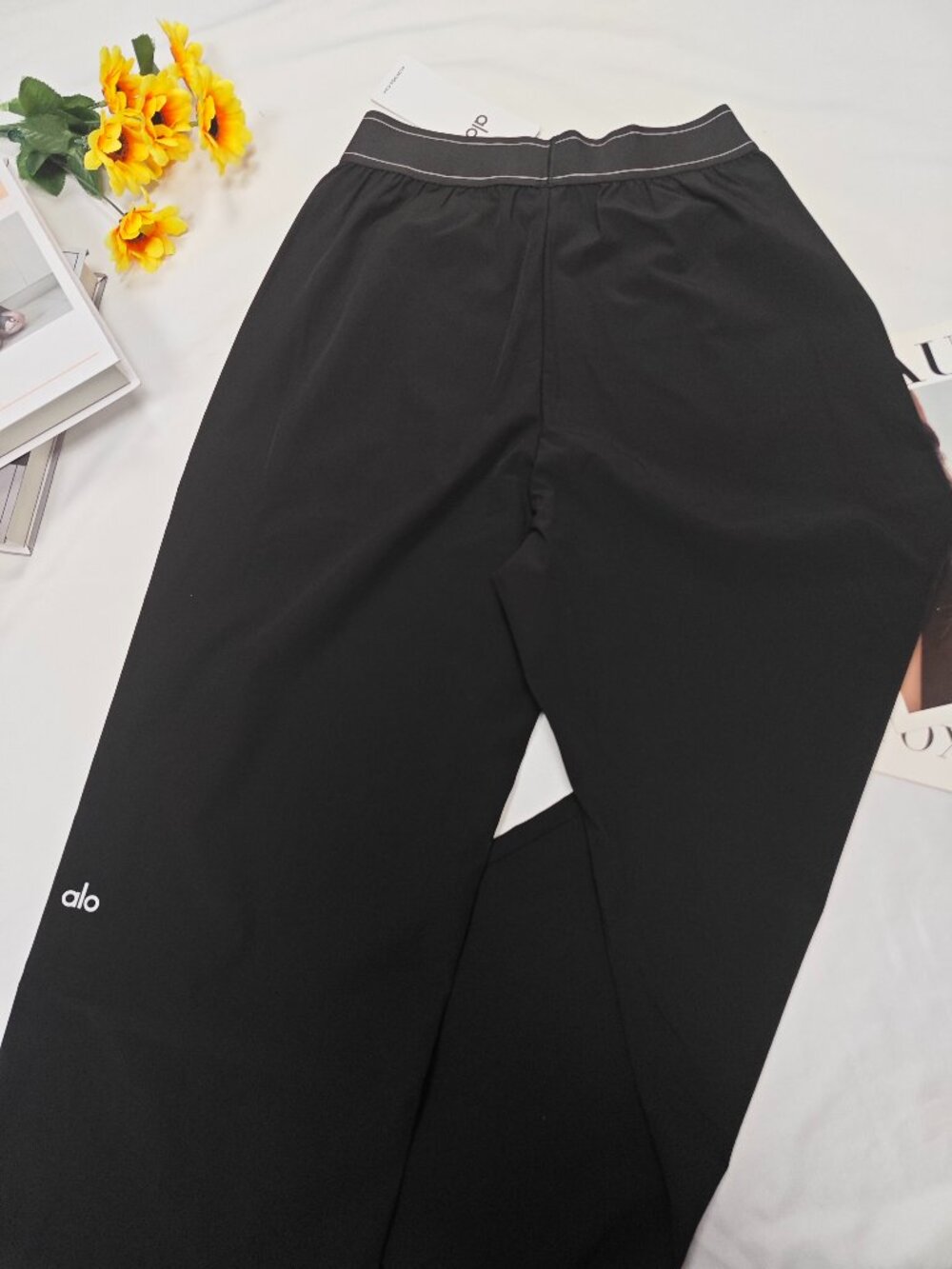 Alo Yoga Suit Up Trouser Black✅Effortless Everyday Pants NWT - Picture 5 of 7